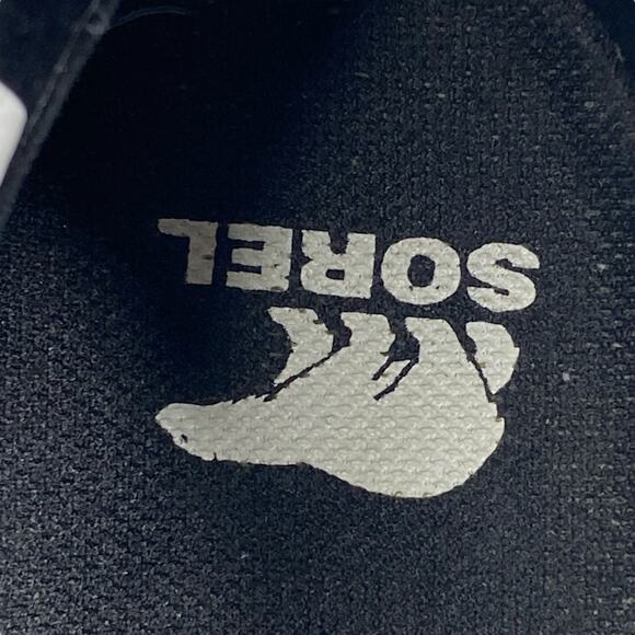 Sorel Women’s Evie Black Leather Suede Pull On Chelsea Boots Size US 8.5 - Picture 11 of 11